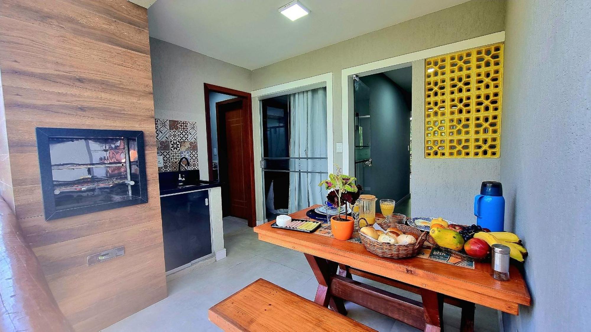 מאטה דה סאו ז'ואאו Ape Varanda Gourmet Wi-Fi 300Mbs Garagem Arcondiconado Cozinha Completa Streaming מראה חיצוני תמונה